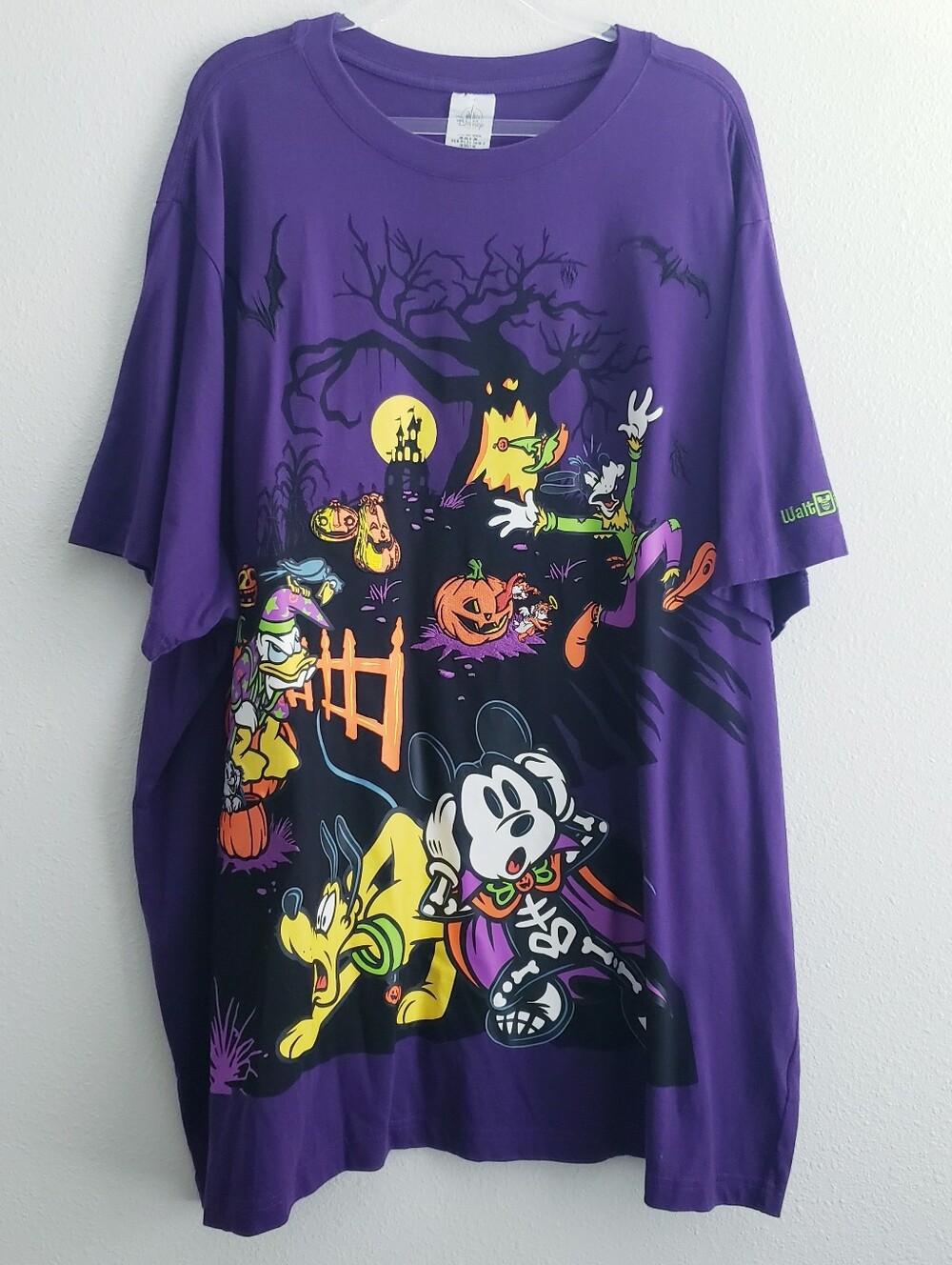 Disney Parks Halloween Mickey & Friends Purple T-Shirt